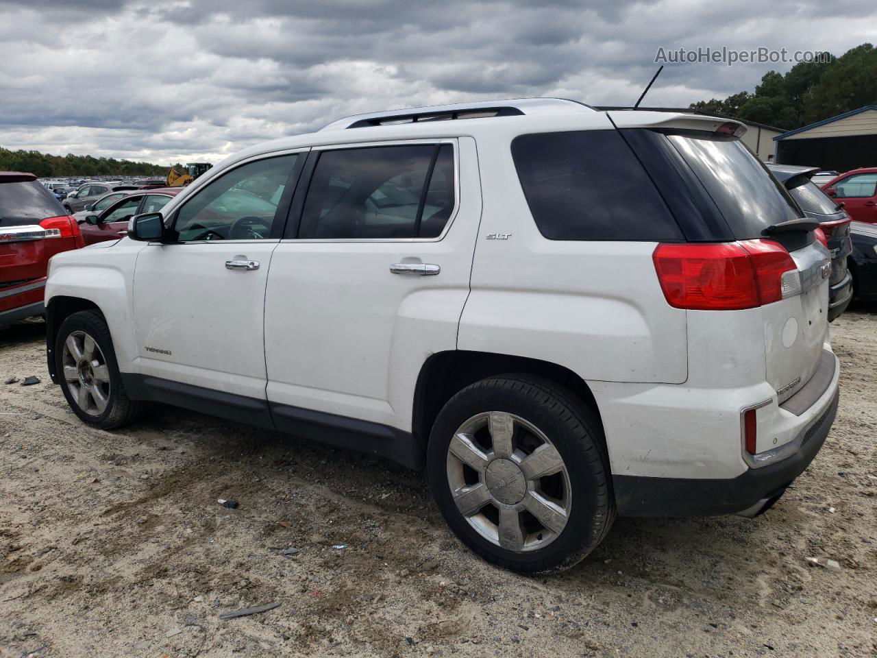 2016 Gmc Terrain Slt Белый vin: 2GKFLUE37G6158076