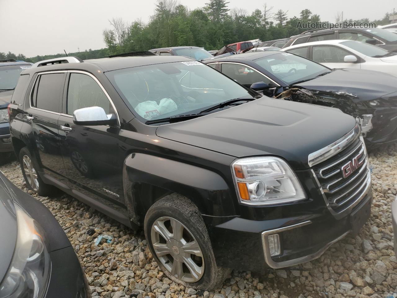 2016 Gmc Terrain Slt Black vin: 2GKFLUE37G6251373