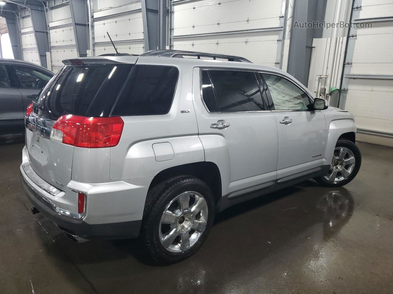 2016 Gmc Terrain Slt Silver vin: 2GKFLUE37G6324466