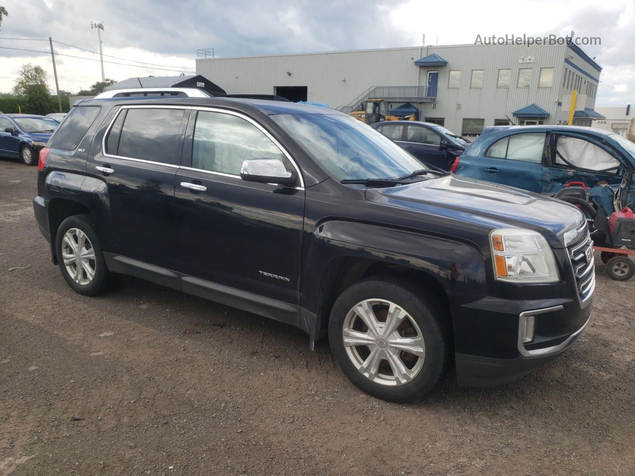 2016 Gmc Terrain Slt Black vin: 2GKFLUE38G6180622