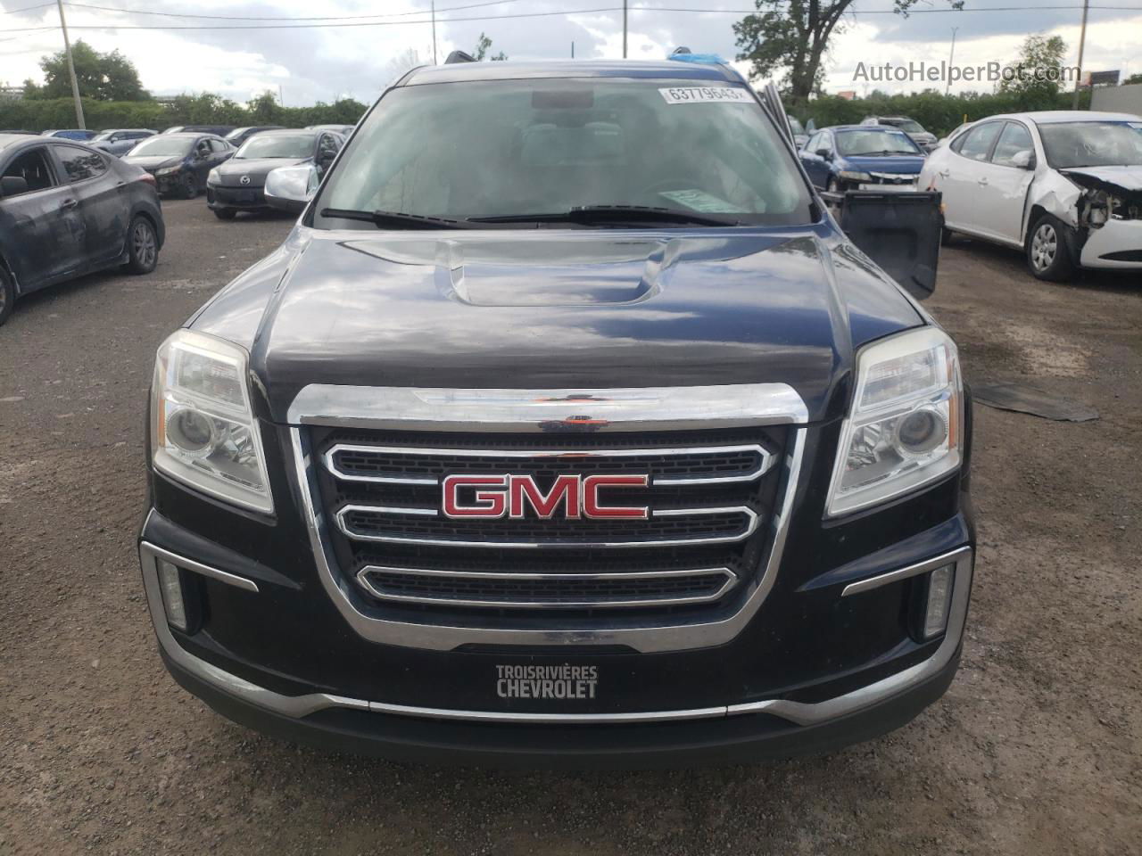 2016 Gmc Terrain Slt Black vin: 2GKFLUE38G6180622