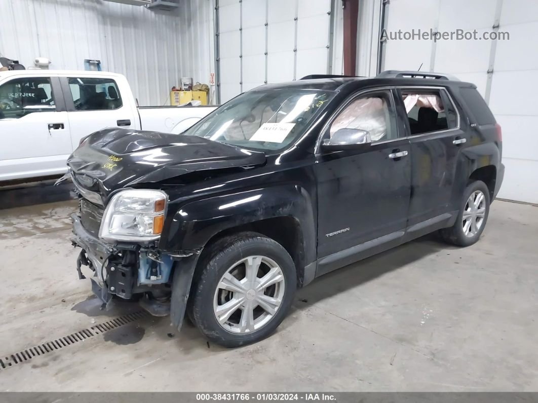 2016 Gmc Terrain Slt Black vin: 2GKFLUE38G6223128