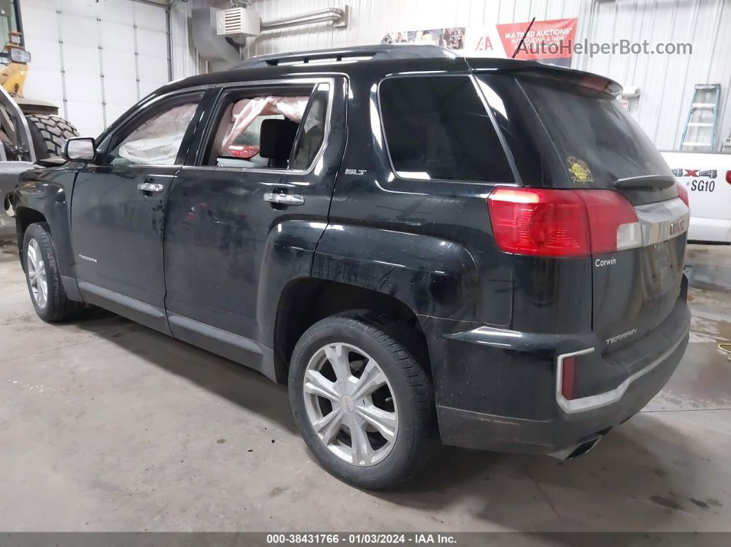 2016 Gmc Terrain Slt Black vin: 2GKFLUE38G6223128