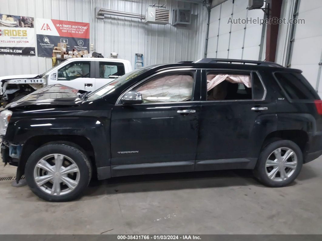 2016 Gmc Terrain Slt Black vin: 2GKFLUE38G6223128