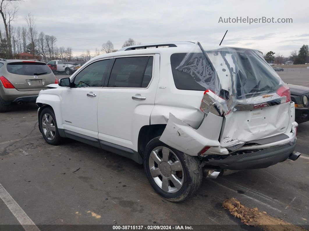 2016 Gmc Terrain Slt White vin: 2GKFLUE38G6316845