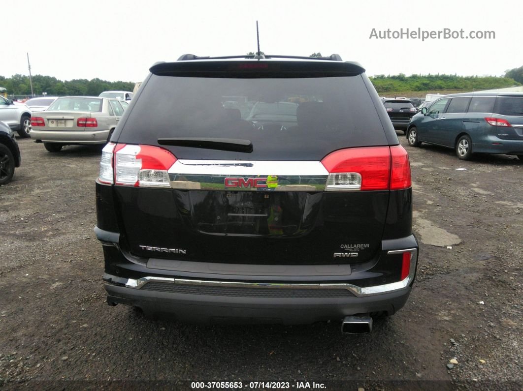 2016 Gmc Terrain Slt Черный vin: 2GKFLUE39G6124561