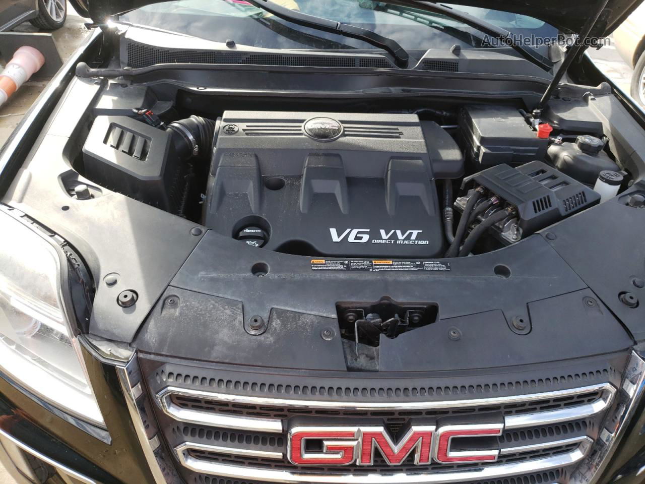 2016 Gmc Terrain Slt Черный vin: 2GKFLUE39G6224420