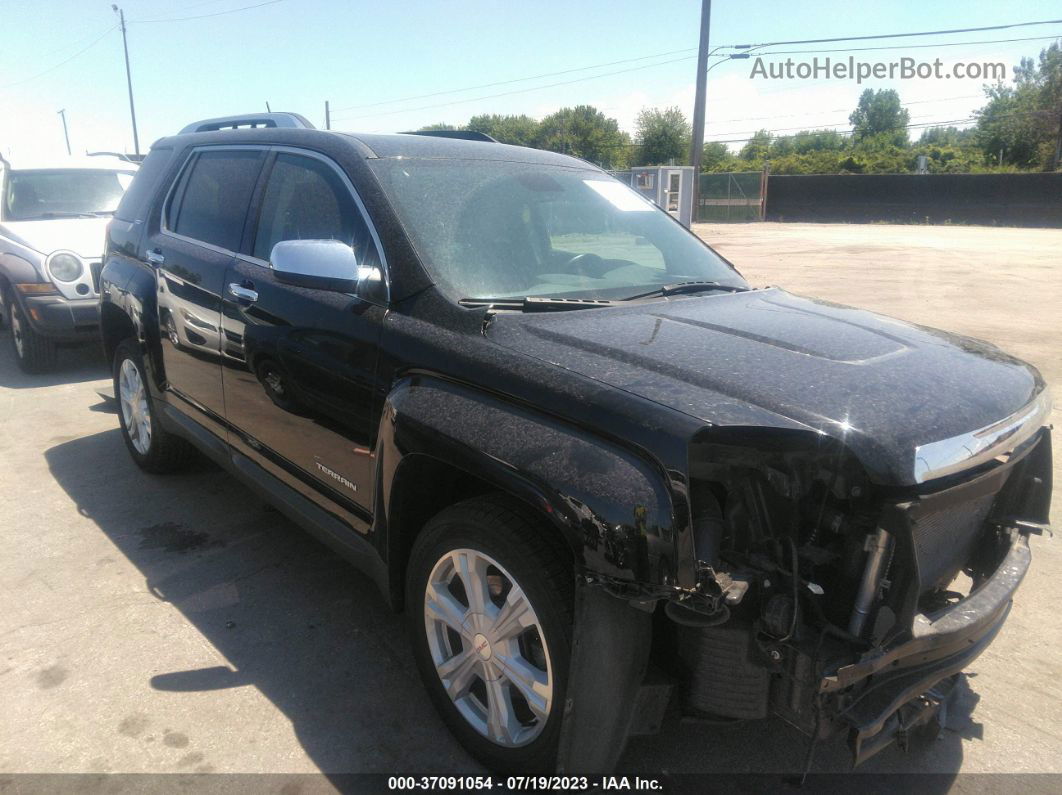 2016 Gmc Terrain Slt Черный vin: 2GKFLUE39G6360983