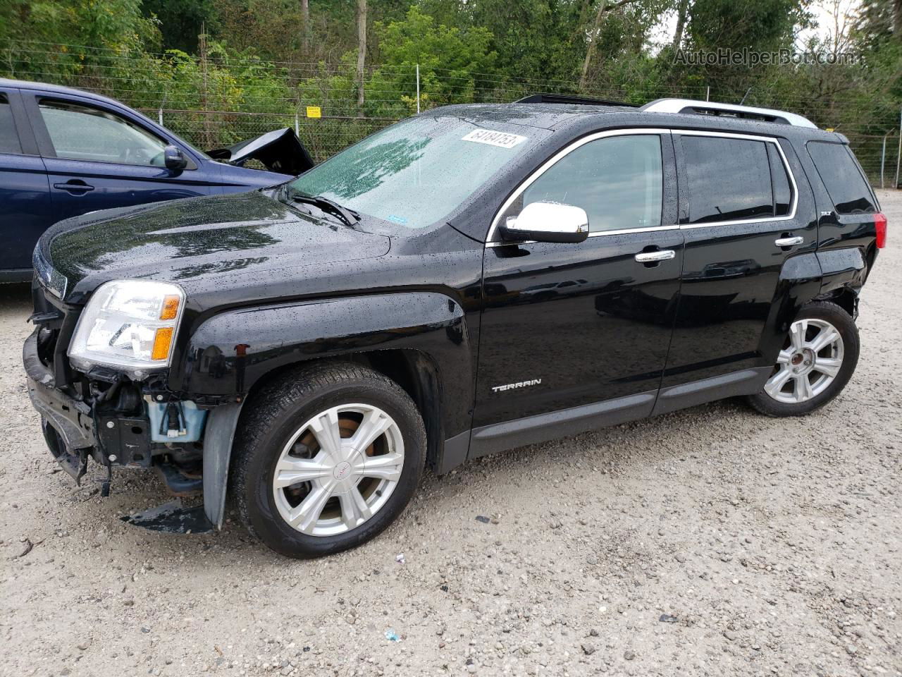 2017 Gmc Terrain Slt Черный vin: 2GKFLUE39H6341836