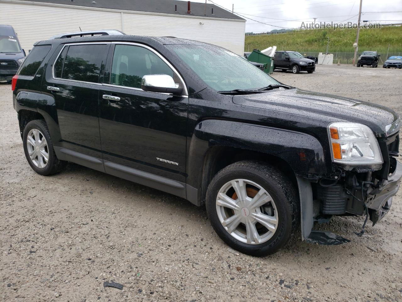 2017 Gmc Terrain Slt Черный vin: 2GKFLUE39H6341836