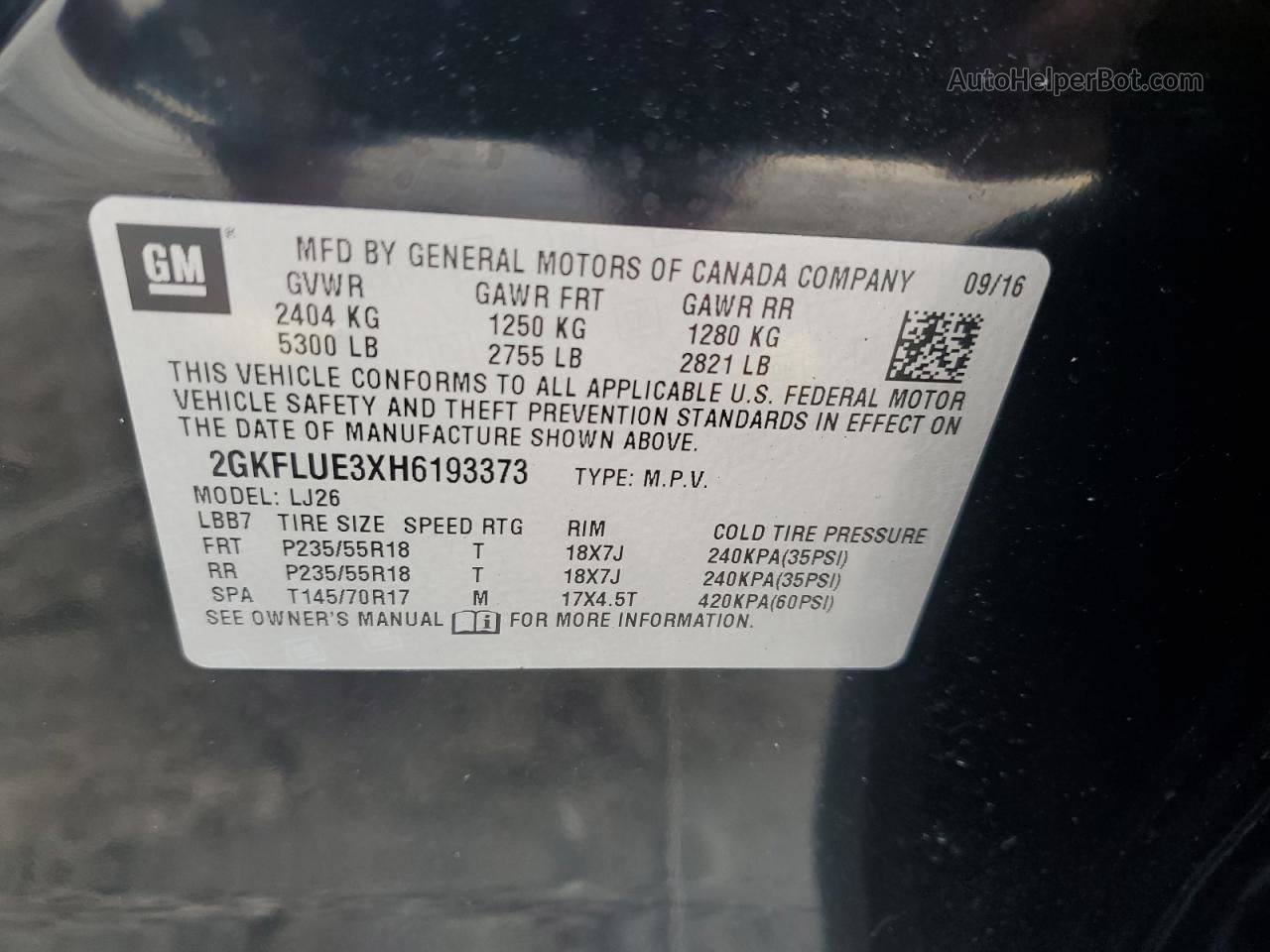 2017 Gmc Terrain Slt Черный vin: 2GKFLUE3XH6193373