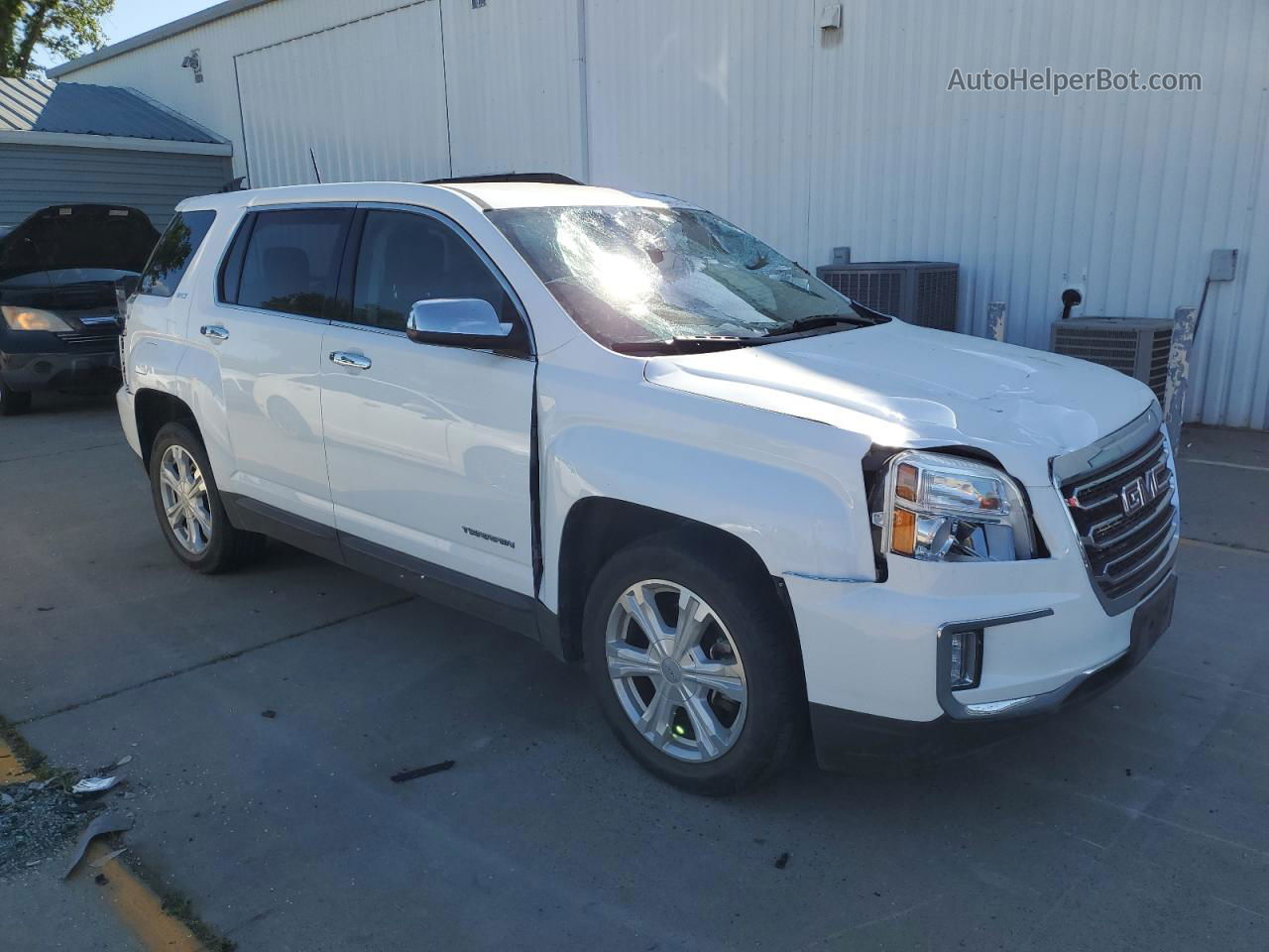 2017 Gmc Terrain Slt White vin: 2GKFLUEK0H6102361