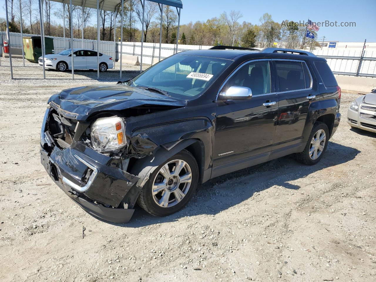 2017 Gmc Terrain Slt Black vin: 2GKFLUEK0H6255158