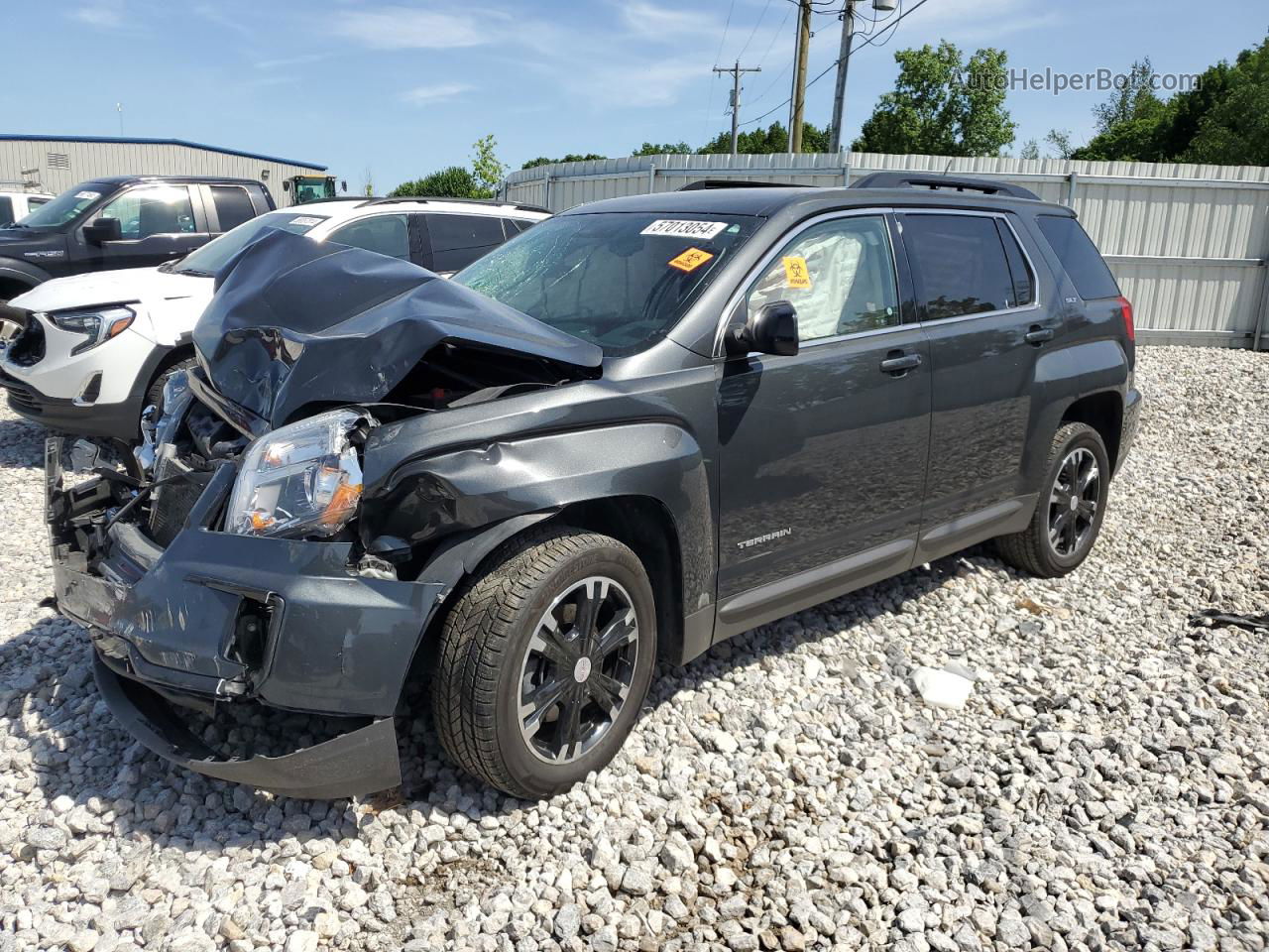 2017 Gmc Terrain Slt Black vin: 2GKFLUEK1H6219141