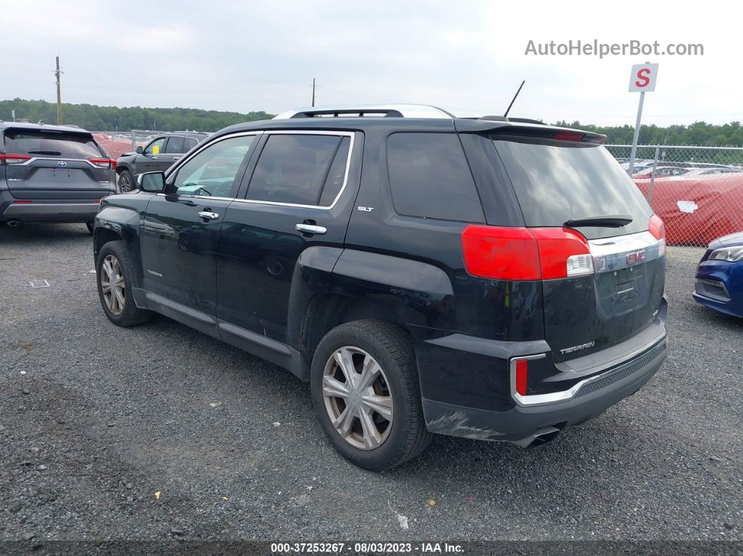 2017 Gmc Terrain Slt Черный vin: 2GKFLUEK1H6307932