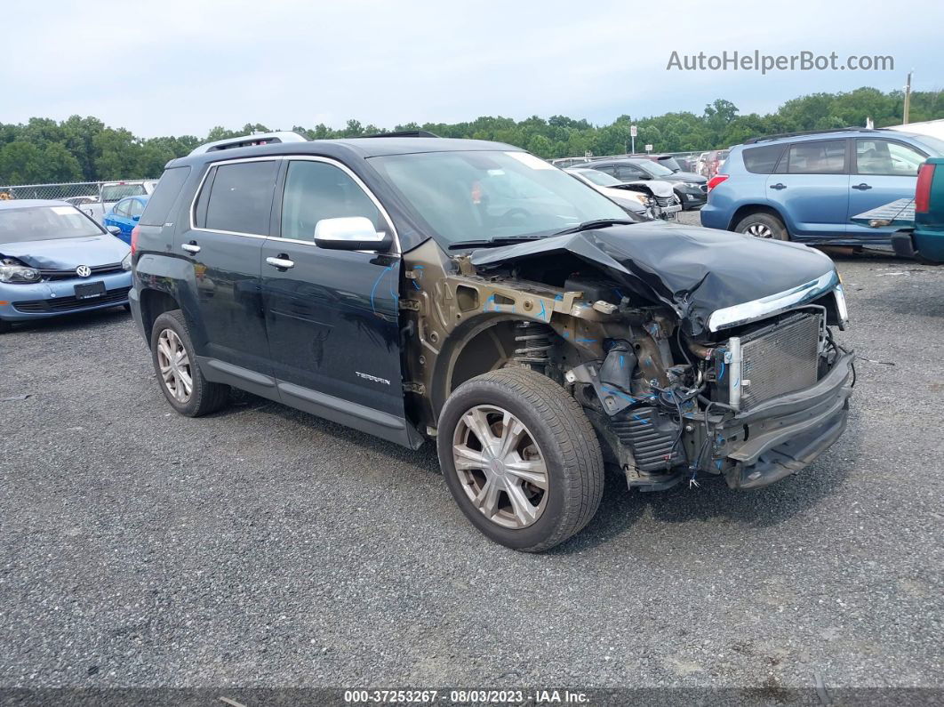 2017 Gmc Terrain Slt Черный vin: 2GKFLUEK1H6307932