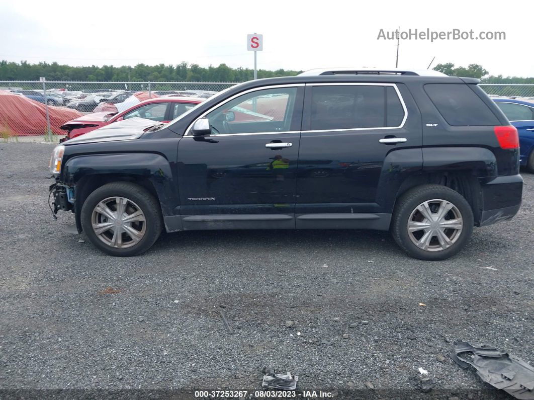 2017 Gmc Terrain Slt Черный vin: 2GKFLUEK1H6307932