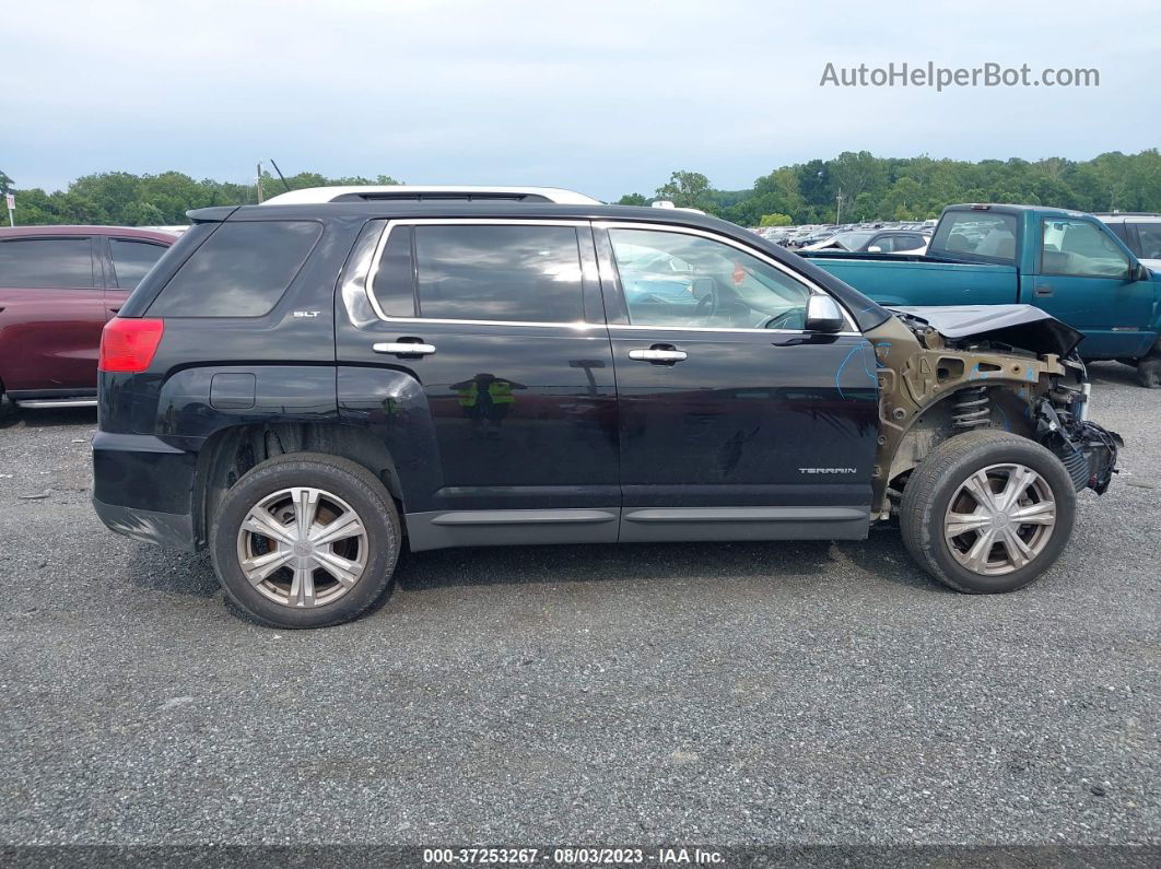 2017 Gmc Terrain Slt Черный vin: 2GKFLUEK1H6307932