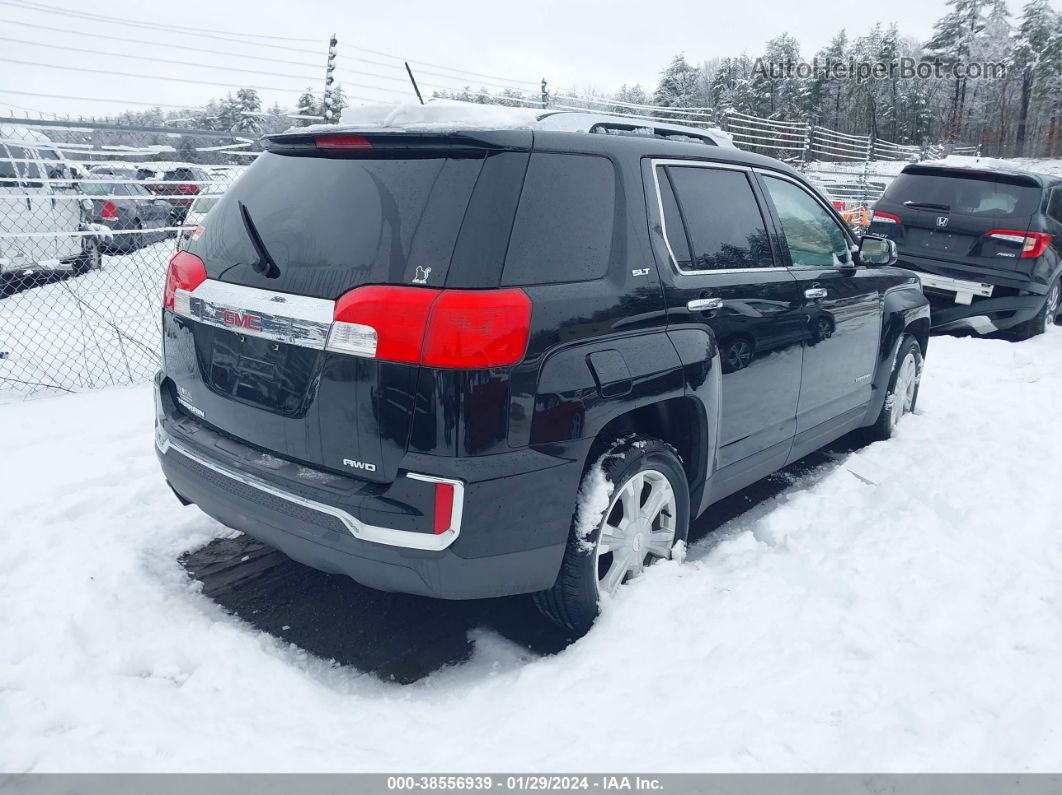 2017 Gmc Terrain Slt Черный vin: 2GKFLUEK1H6328554