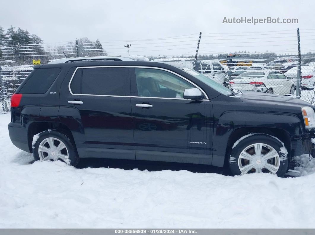 2017 Gmc Terrain Slt Черный vin: 2GKFLUEK1H6328554