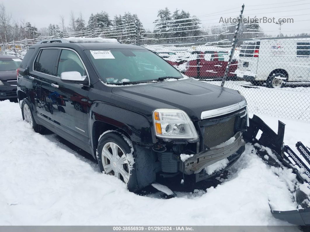 2017 Gmc Terrain Slt Черный vin: 2GKFLUEK1H6328554