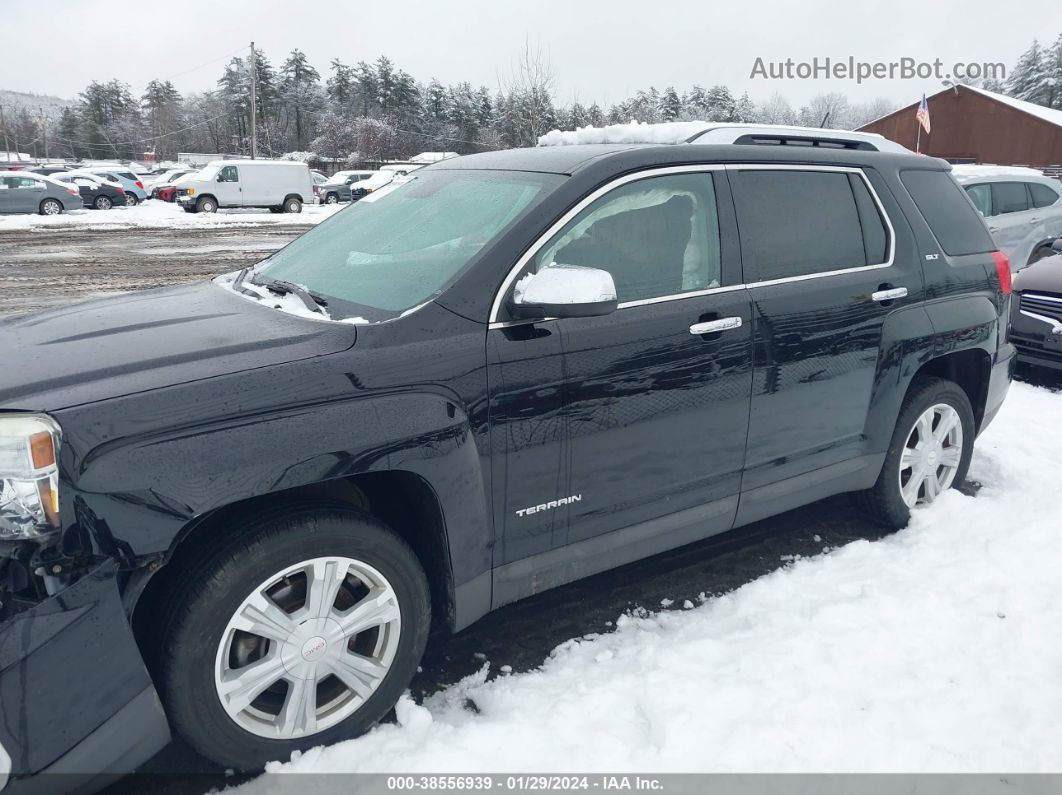 2017 Gmc Terrain Slt Черный vin: 2GKFLUEK1H6328554