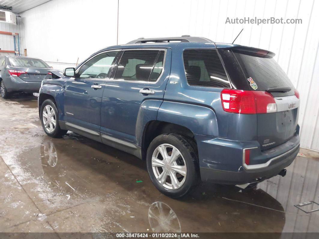 2016 Gmc Terrain Slt Blue vin: 2GKFLUEK2G6344521