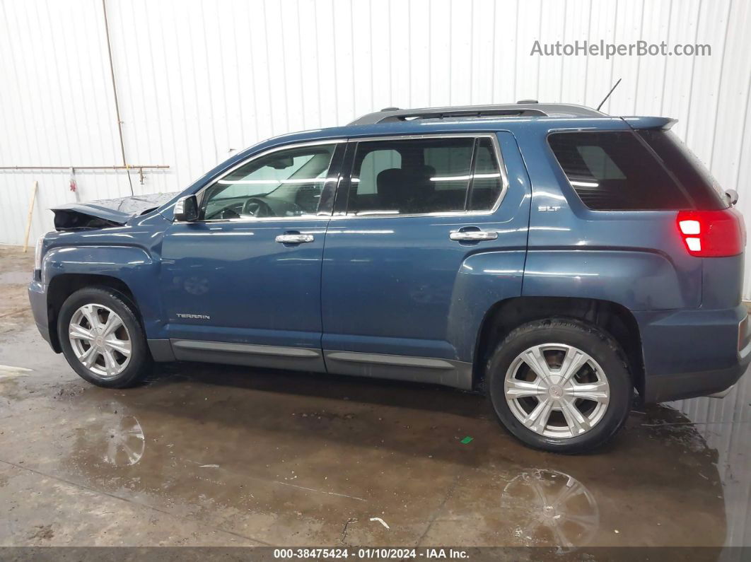 2016 Gmc Terrain Slt Blue vin: 2GKFLUEK2G6344521