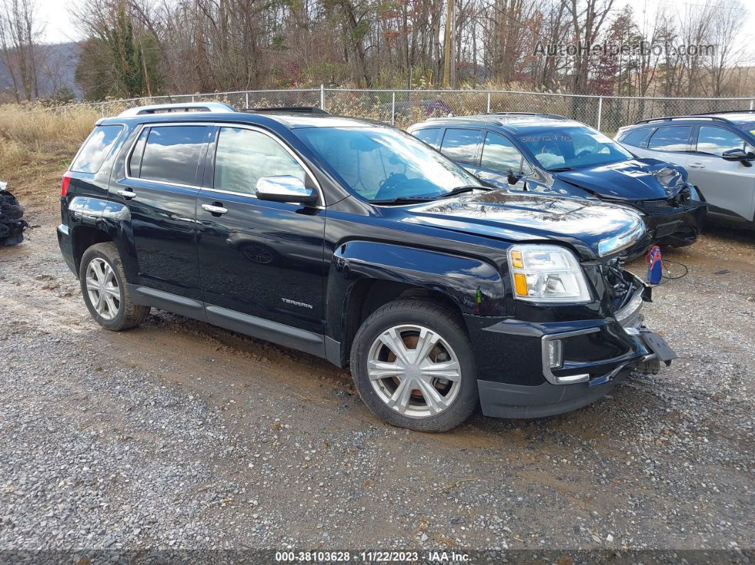 2017 Gmc Terrain Slt Черный vin: 2GKFLUEK2H6320110