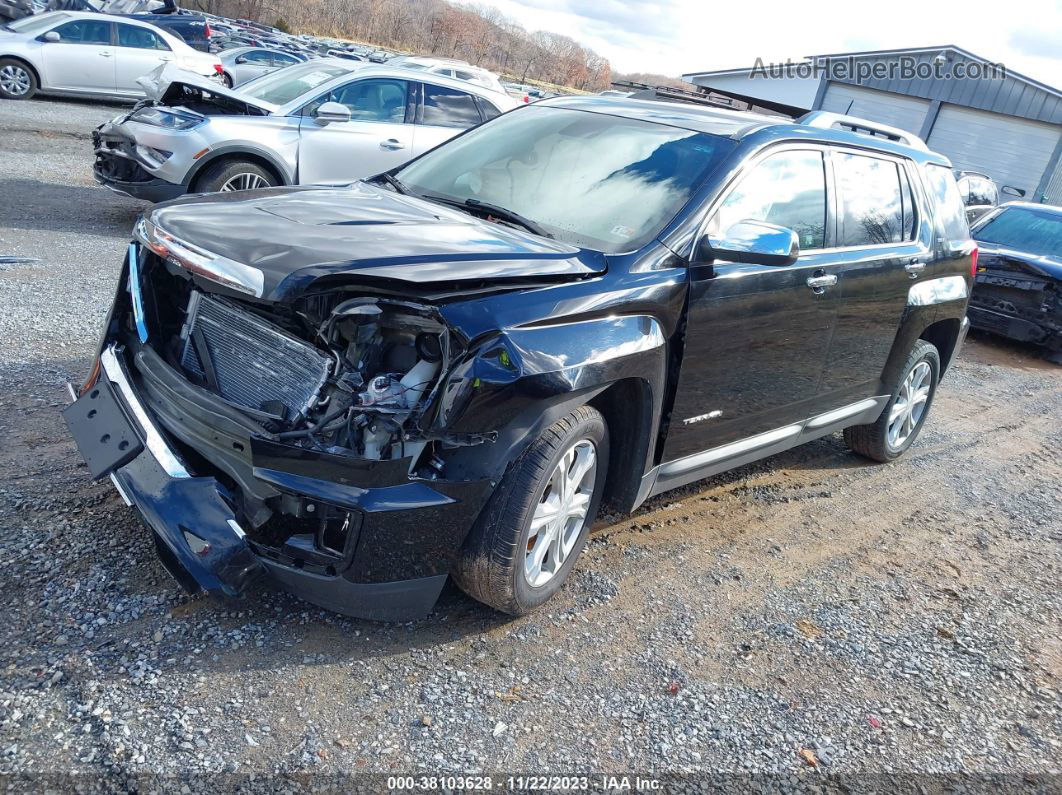 2017 Gmc Terrain Slt Черный vin: 2GKFLUEK2H6320110