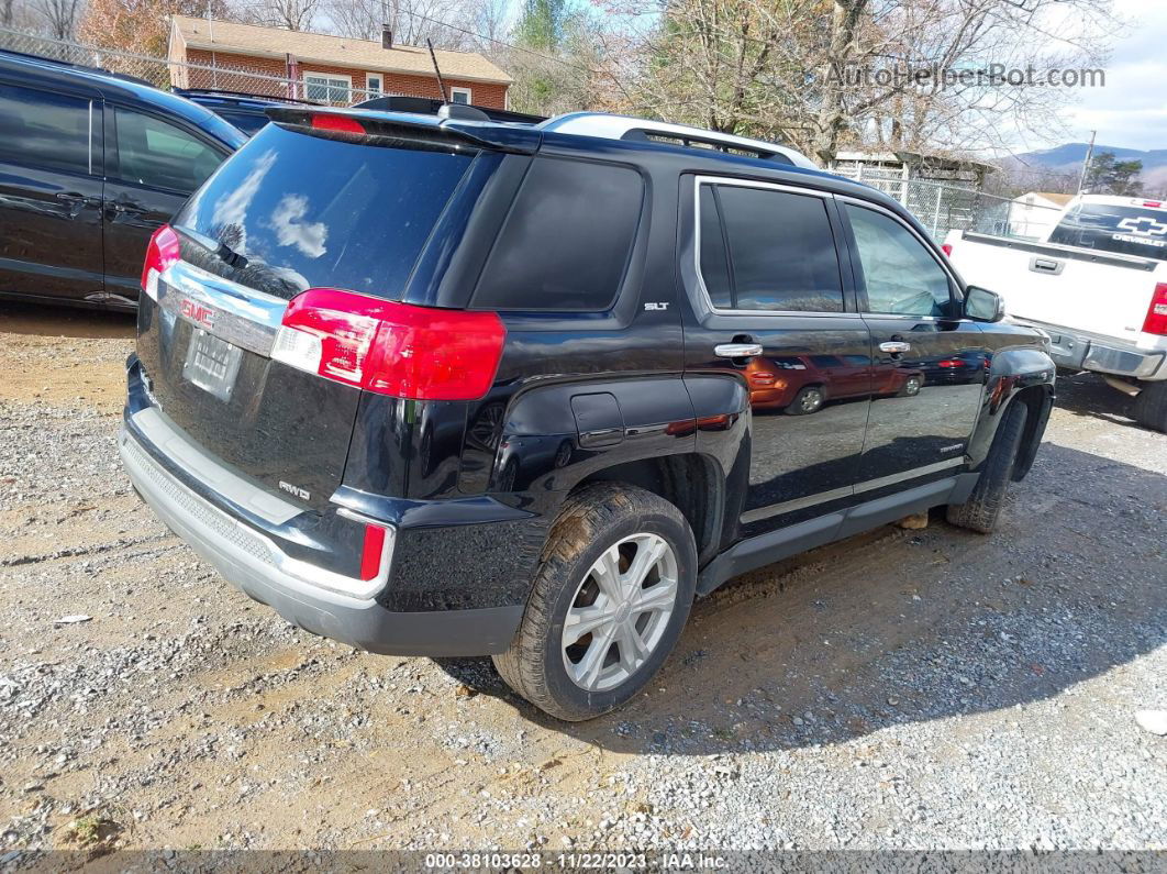 2017 Gmc Terrain Slt Черный vin: 2GKFLUEK2H6320110