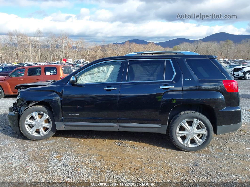 2017 Gmc Terrain Slt Черный vin: 2GKFLUEK2H6320110