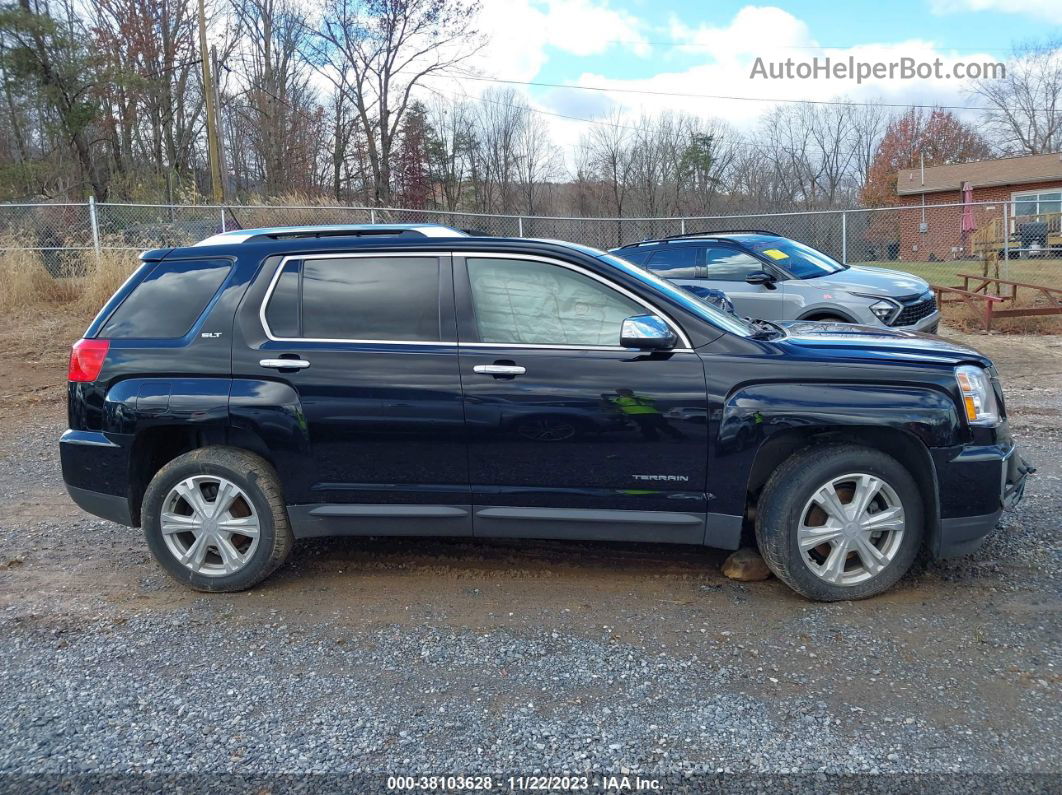 2017 Gmc Terrain Slt Черный vin: 2GKFLUEK2H6320110