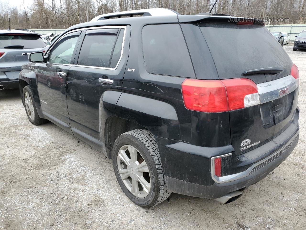 2017 Gmc Terrain Slt Черный vin: 2GKFLUEK3H6320553