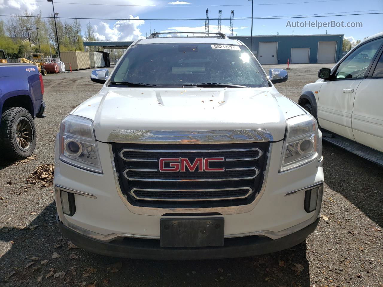 2017 Gmc Terrain Slt White vin: 2GKFLUEK4H6106123