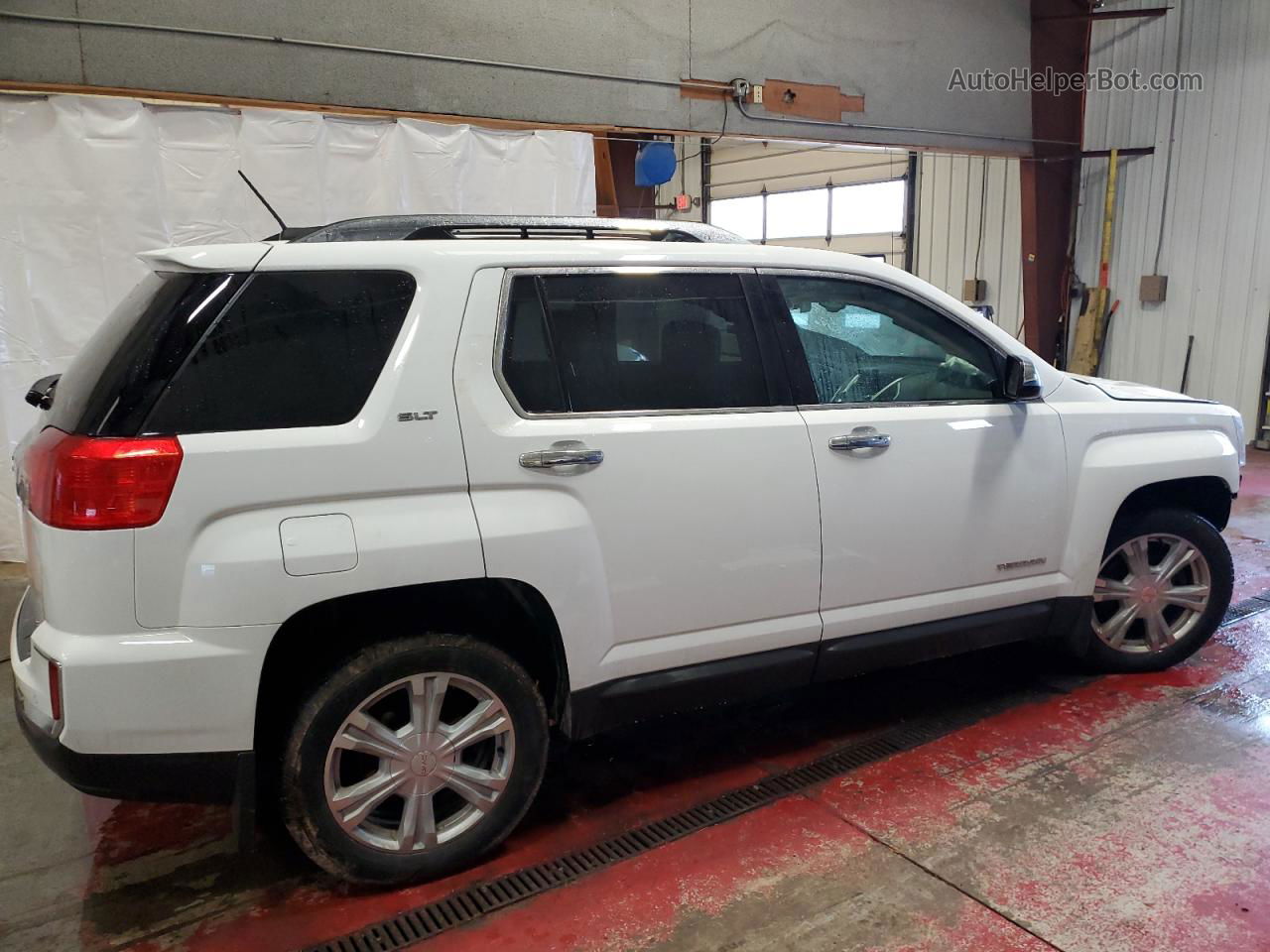 2016 Gmc Terrain Slt White vin: 2GKFLUEK5G6111670