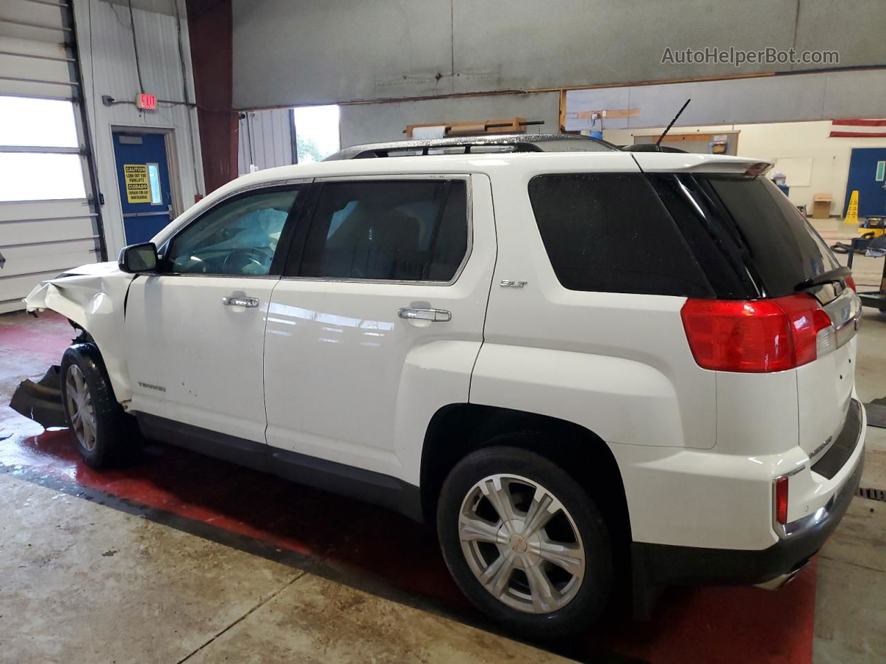 2016 Gmc Terrain Slt White vin: 2GKFLUEK5G6111670