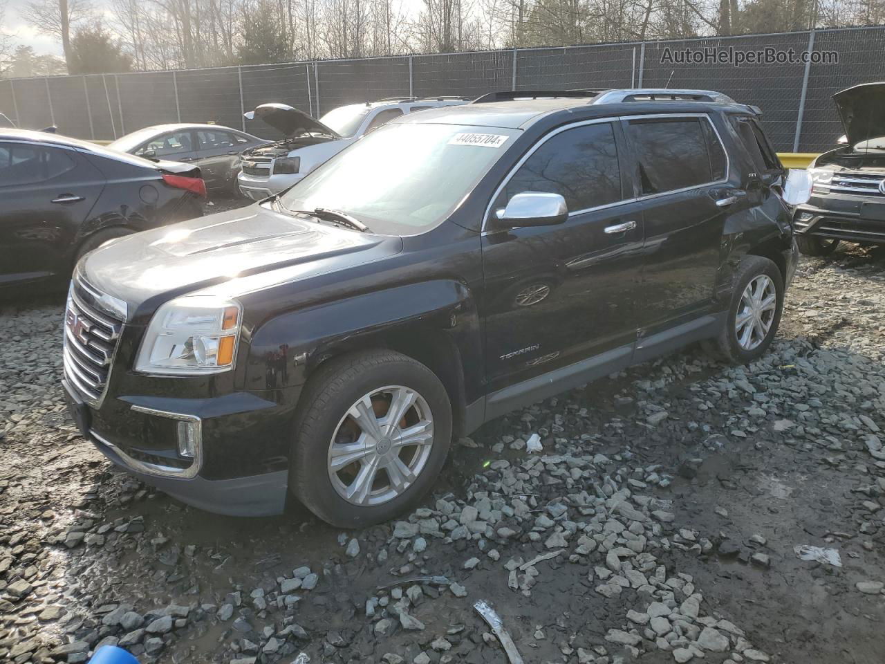 2016 Gmc Terrain Slt Black vin: 2GKFLUEK5G6115010