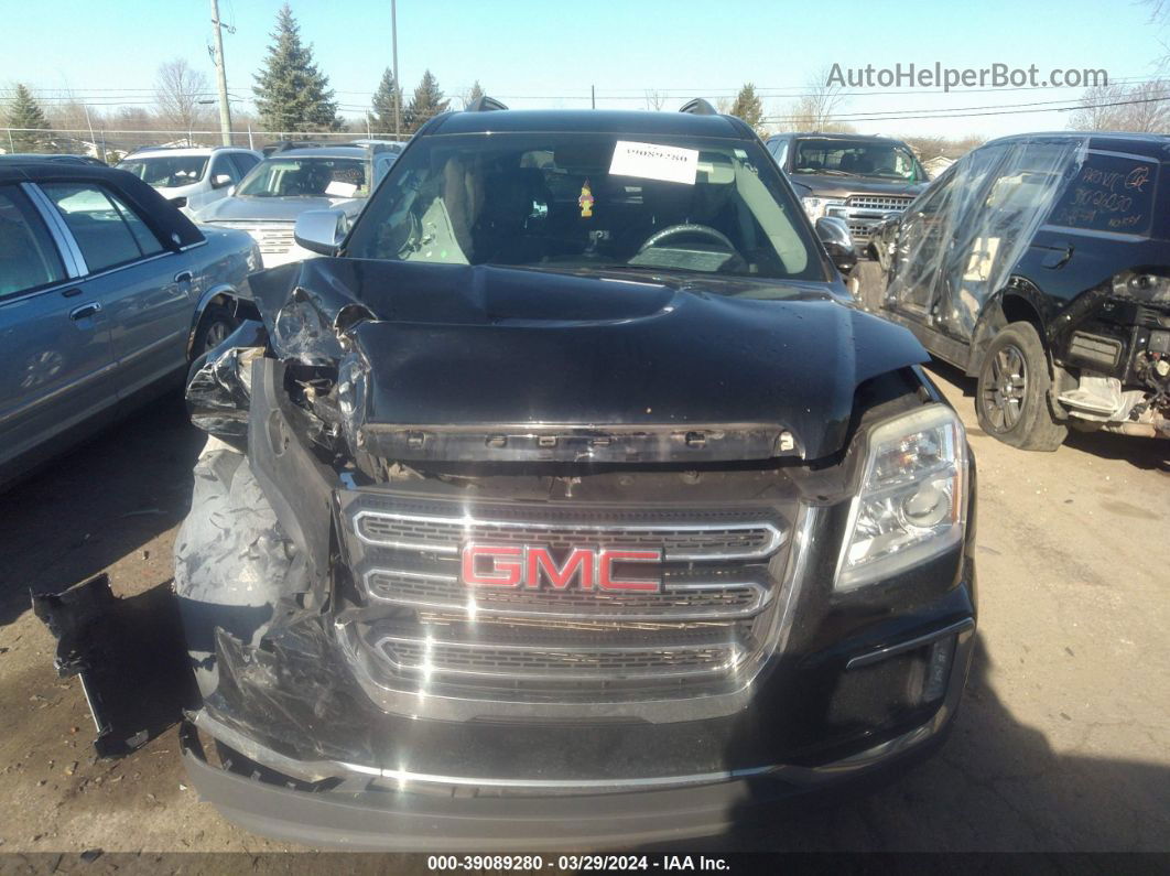 2016 Gmc Terrain Slt Черный vin: 2GKFLUEK5G6125357