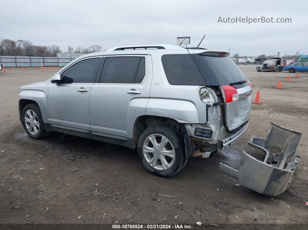 2017 Gmc Terrain Slt Серебряный vin: 2GKFLUEK5H6329304