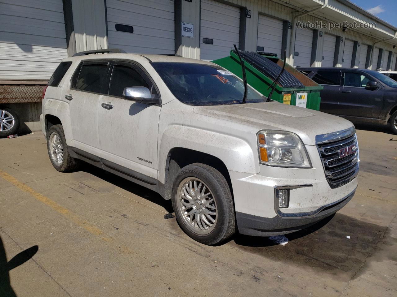 2017 Gmc Terrain Slt White vin: 2GKFLUEK5H6336432