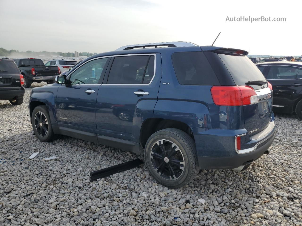 2017 Gmc Terrain Slt Blue vin: 2GKFLUEK6H6189246