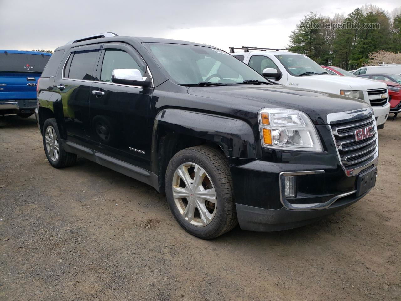 2017 Gmc Terrain Slt Black vin: 2GKFLUEK7H6328929