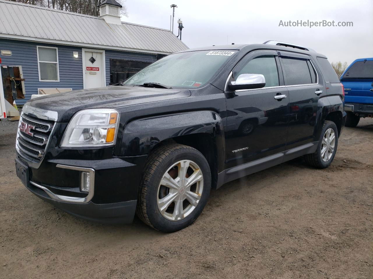 2017 Gmc Terrain Slt Black vin: 2GKFLUEK7H6328929