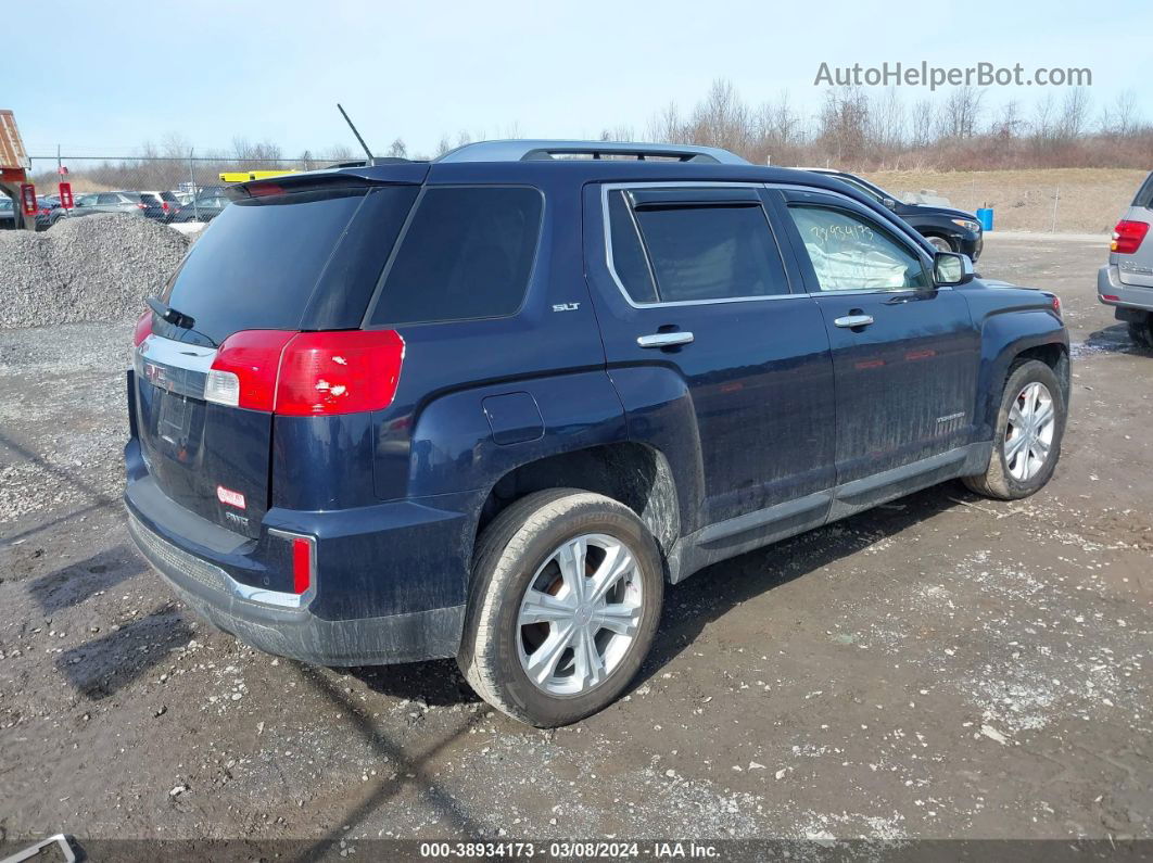 2016 Gmc Terrain Slt Blue vin: 2GKFLUEK8G6155467