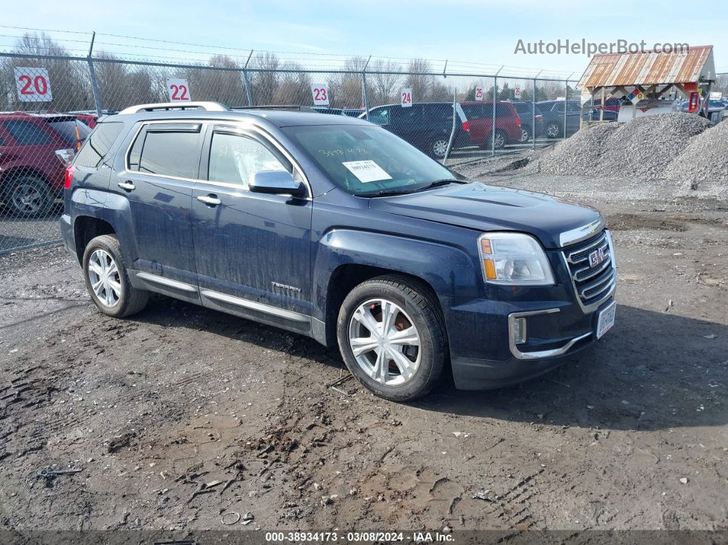 2016 Gmc Terrain Slt Blue vin: 2GKFLUEK8G6155467