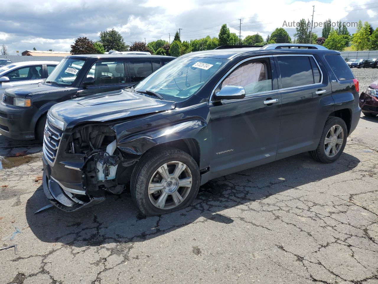 2017 Gmc Terrain Slt Black vin: 2GKFLUEK9H6298171