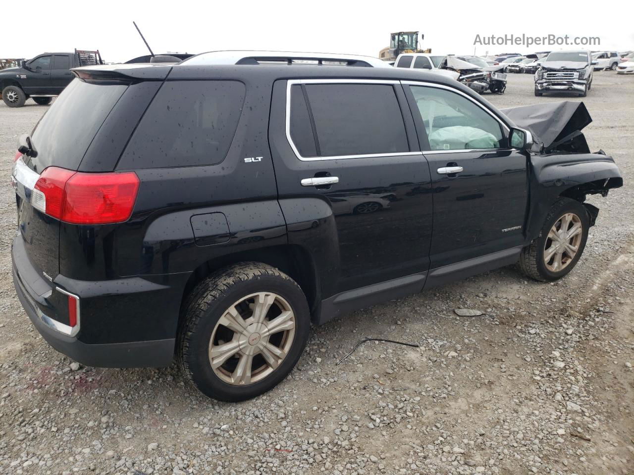 2016 Gmc Terrain Slt Черный vin: 2GKFLUEKXG6119909