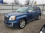 2016 Gmc Terrain Slt Синий vin: 2GKFLUEKXG6212378