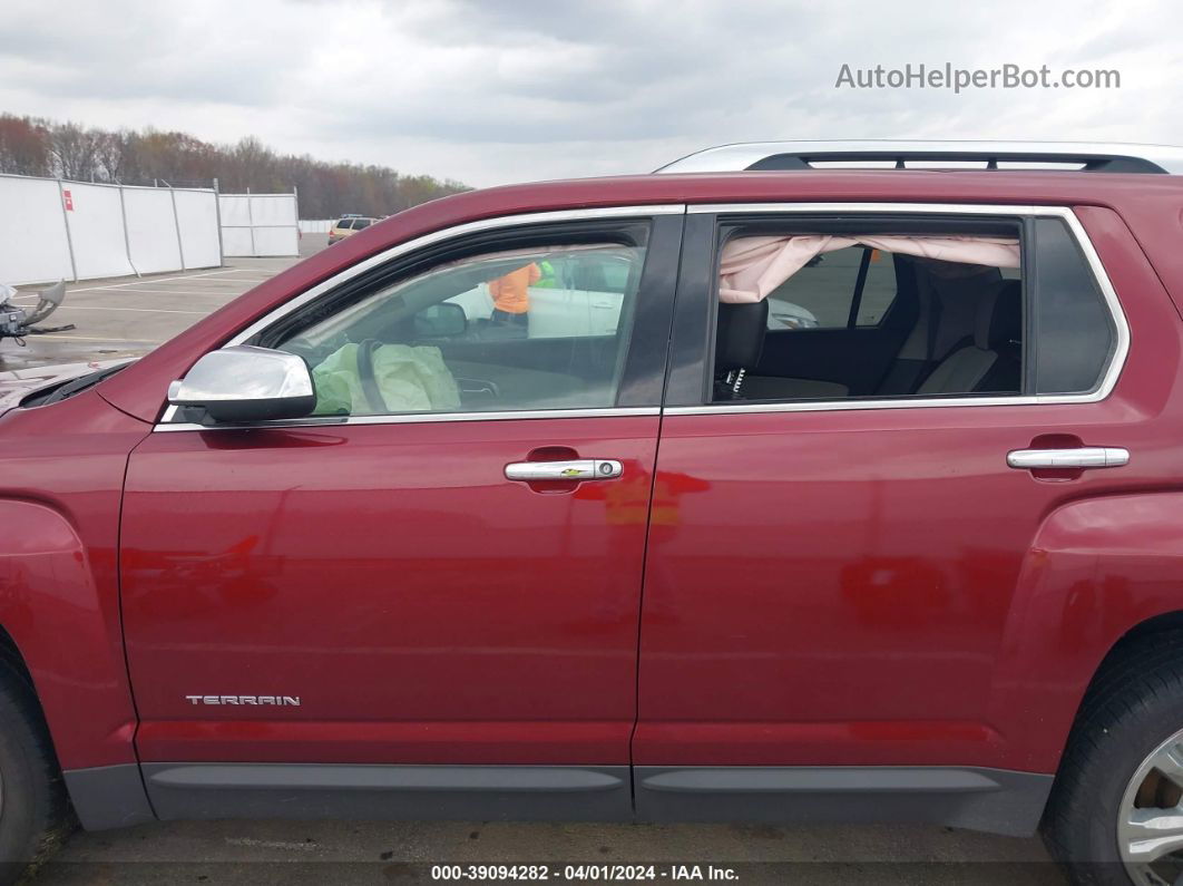 2017 Gmc Terrain Slt Red vin: 2GKFLUEKXH6114971